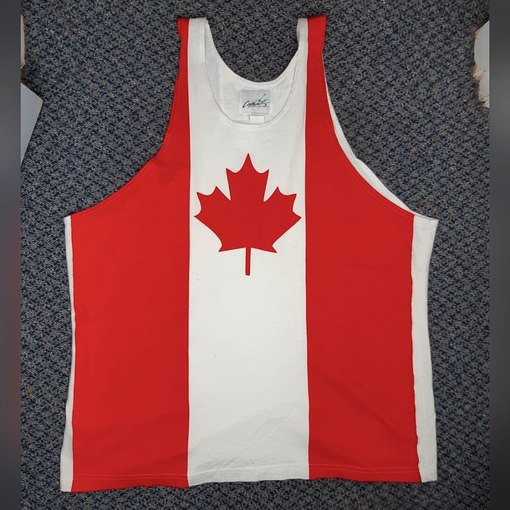Vintage Flag Tank
